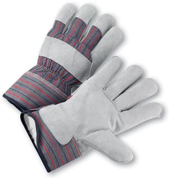 Picture of Leather Gloves w/Fleece Lining  6 doz/cs