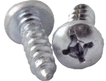 Picture of License Plate Screws-Import6mm x 10mm Philips Head 50/box