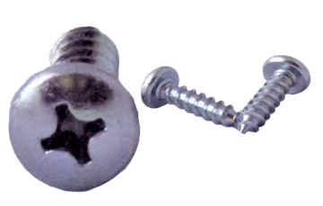 Picture of Phillips Head License Plate Screws-SelfTapping, Zinc Plated 10 x 3/4 100/box