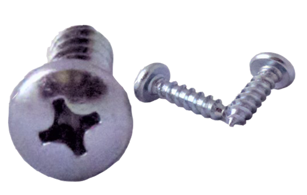 Picture of Phillips Head License Plate Screws-SelfTapping, Zinc Plated 12 x 3/4 100/box