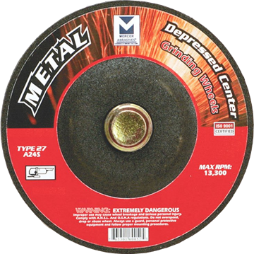 Picture of Depressed Center Grinding Wheel 4 1/2" x 1/4" x 7/8" 25/pack