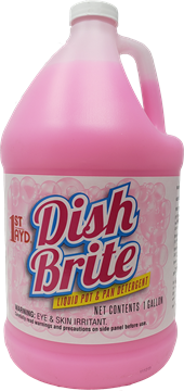 Picture of Dish Brite Pink Dishwashing Detergent 4x1 gal/case