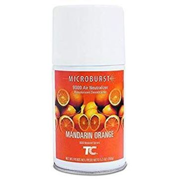 Picture of Microburst Mandarin OrangeMetered Aerosol 4x5.3 oz/case