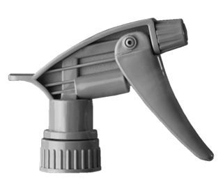 Picture of Solvent Resistant Trigger Sprayer-Gray for Quart Bottles