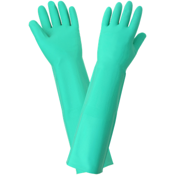 Picture of Unsupported Nitrile Glove 22 mil - 19" Long - 2XL