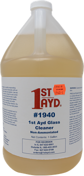Picture of 1st Ayd Glass Cleaner Non-Ammoniated - Multiple Sizes