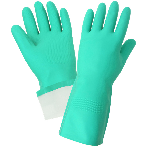 Picture of Unsupported 12 mil Nitrile Glove 13" Long - Multiple Sizes