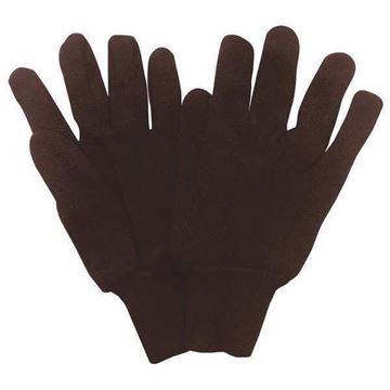 Picture of Brown Jersey Gloves Hvy Weight 25 doz / cs