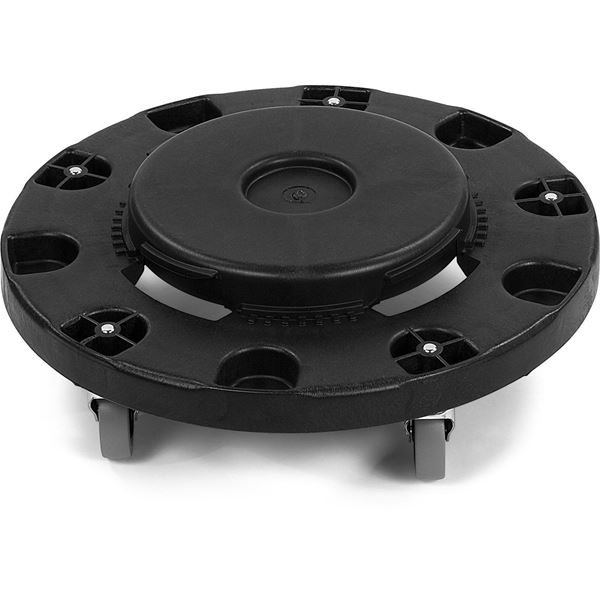 Picture of Standard Round Container Dolly 17.75" x 6" - Black 6/Case
