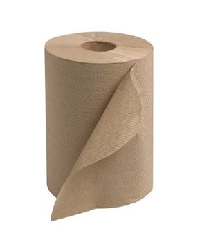 Picture of White Roll Towels  8" x 800' - 6/case  55cs/pallet