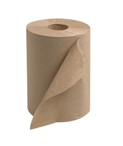 Picture of White Roll Towels  8" x 800' - 6/case  55cs/pallet