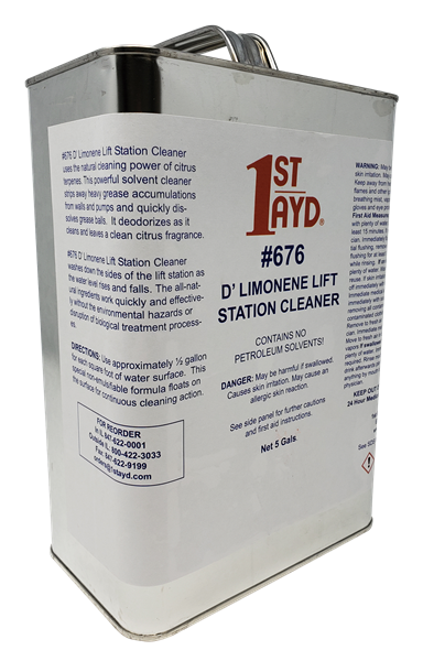 Picture of D'Limonene Lift Station Cleaner - Multiple Sizes