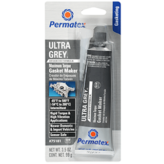 Picture of Permatex Ultra Grey RTV HighTorque Gasket Maker 12x3.5oz