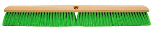 Picture of 18" Green Flagged Nylon TruckWash Brush w/Plastic Block 12/Case