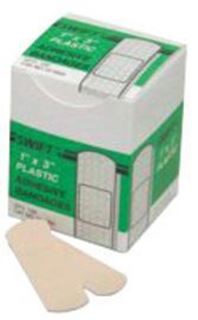 Picture of Plastic Strip Bandages1" x 3" - 100/Box