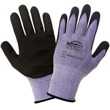 Picture of Tsunami Grip Purple Extreme Foam Gloves - Multiple Sizes
