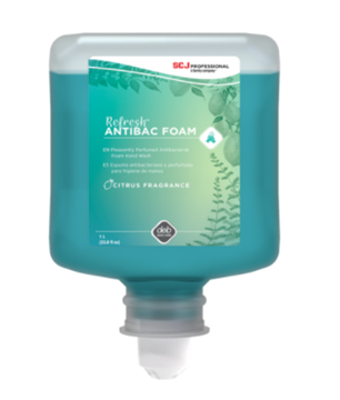 Picture of AntiBac Green Foam Wash for Touch  Dispensers 3 ea x 1200 ml/case