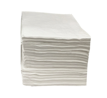Picture of Oil Only Absorbent Pads Off-White 16" x 18" 100/bag
