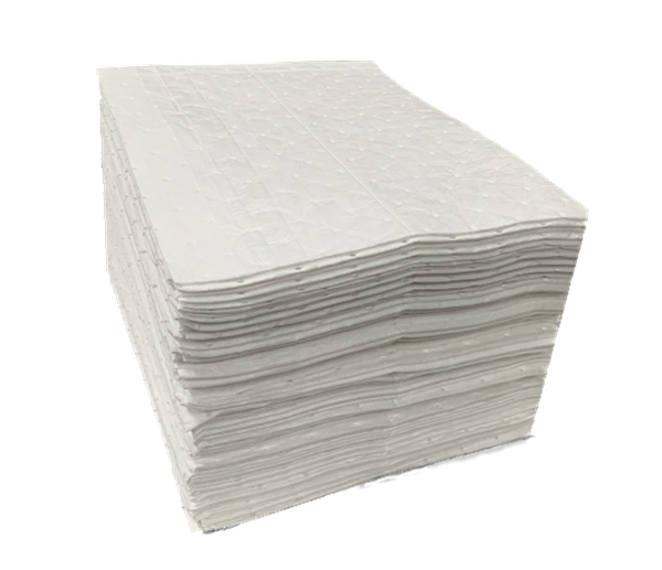 Picture of Lightweight White Oil OnlyAbsorbent Pads 15"x19" 200/bag