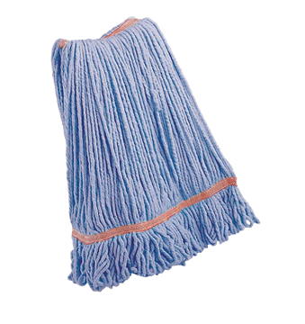 Picture of Large Blue Looped-End Wet Mop Head