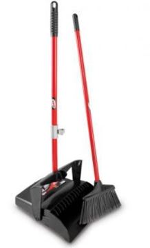 Picture of Lobby Broom and Dustpan Red 2 Sets/cs