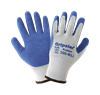 Picture of Blue Latex Coated Cotton Knit Gloves  - Multiple Sizes
