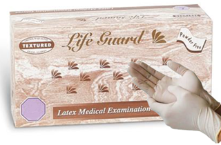 Picture of Medical Grade Latex Gloves Medium-Powder Free10x100/cs