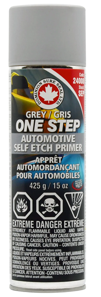 Picture of One Step Gray Self EtchingAerosol Primer 12x15 oz/case