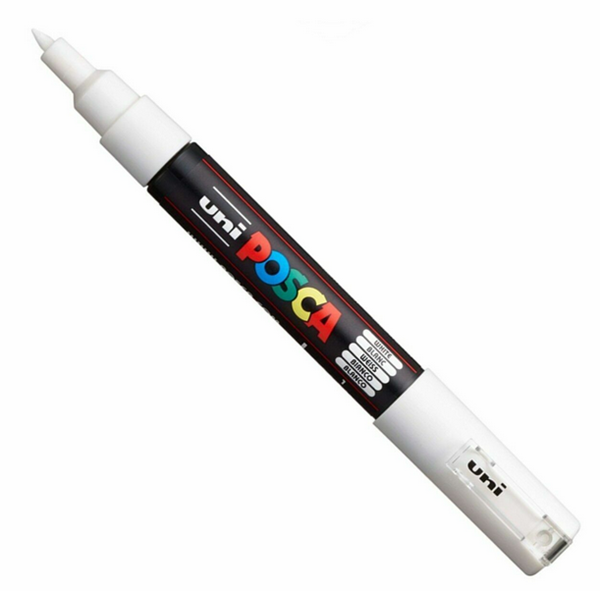 Picture of Uni Posca Paint Markers Medium - White 6/Box