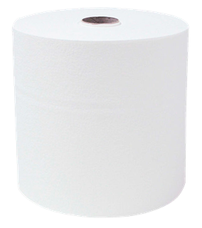 Picture of Proknit White Jumbo Roll 12" x 12" Heavy Weight 875 sheets/roll