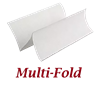 Picture of White Multi-Fold Towels - Multiple Options