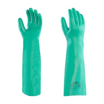 Picture of Green Nitrile Gloves 18" - Multiple Sizes
