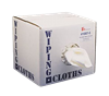 Picture of White MicroSpun Wipers   13"x13"  (Approx 125 Towels) 5 lbs/case