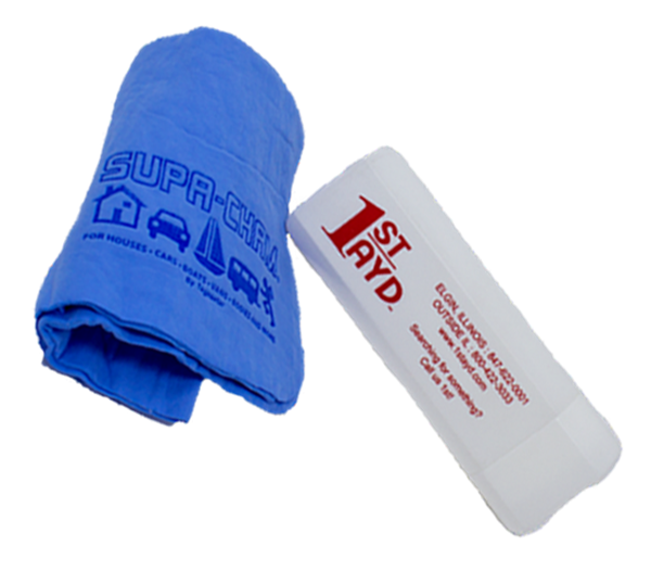 Picture of Chamois Towel in a Tube w/1st Ayd Logo