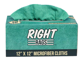 Picture of Green Microfiber Towels Pop-Up Dispenser 12" x 12" 50/dsp 4 dsp/case