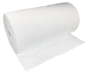 Picture of Oil Only Absorbent Pad Roll 30" x 150' (Perforated) White