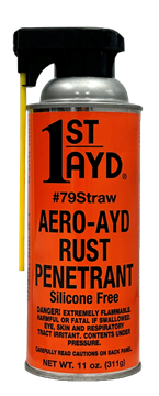 Picture of Aero-Ayd Rust Penetrant with U-Straw12x10 oz/case