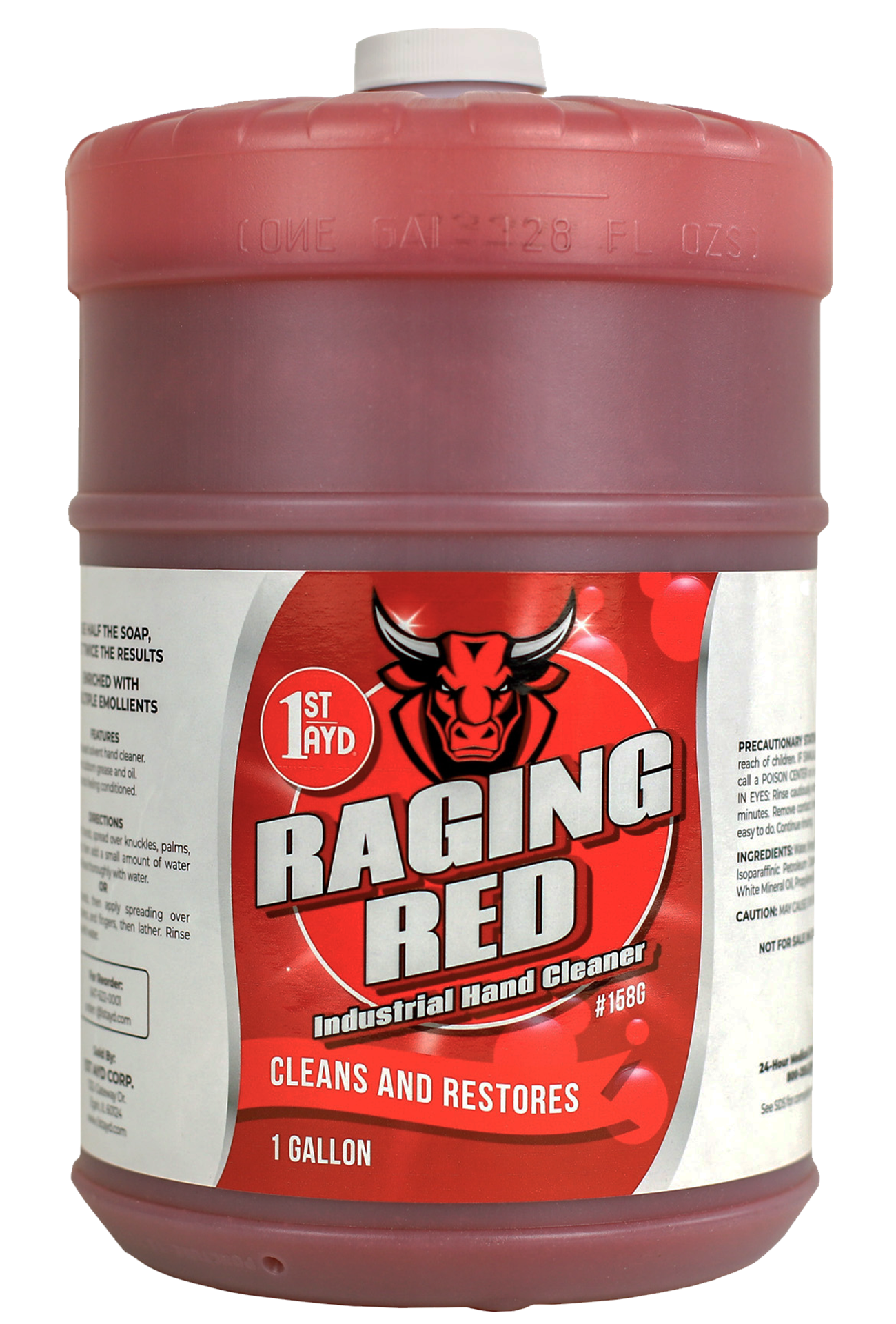 1st Ayd Corporation. Raging Red Hand Cleaner - Multiple Sizes