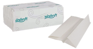Picture of White C-Fold Towels  10.75"x14.75" in. 12 x 200ct /cs 54cs/pallet