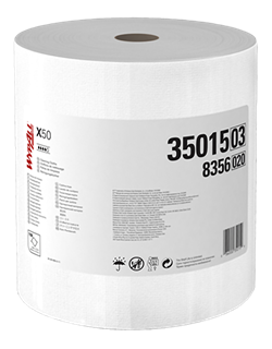 Picture of Wypall X50 Jumbo Wiper Roll-White 1100 sheets/roll