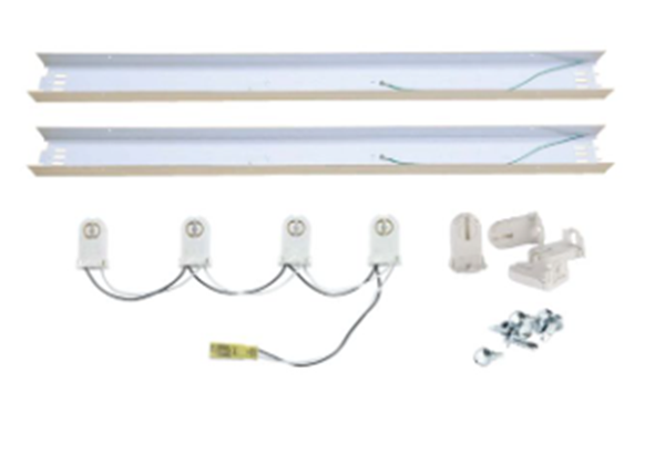 Picture of T8 Retrofit Kit w/2 Ballast Covers Wiring Harness & Sockets 5/case