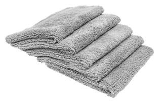 Picture of Microfiber Towels Grey 16"x 16" 25/bg 6bgs/case   470 gsm