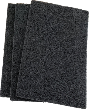 Picture of Black Medium Duty Scrubbing Pads 6x9 60/case 10/inner pack