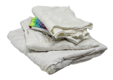 Picture of Rewashed Near White Wipers 45 lbs