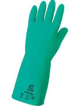 Picture of Green Nitrile Gloves 13" - Multiple Sizes