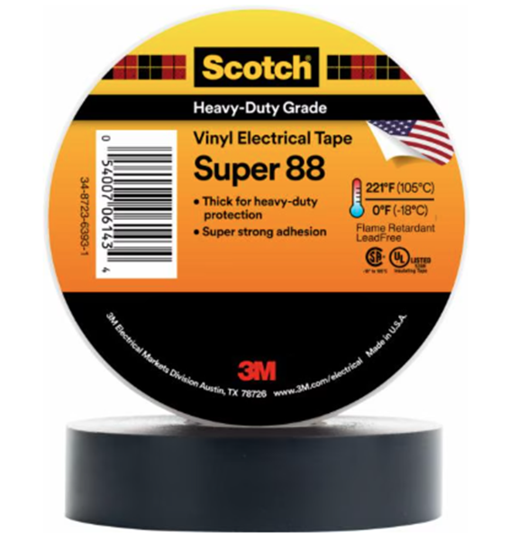 Picture of Scotch Super 88 ElectricalTape  1 1/2 in. x 44 ft.