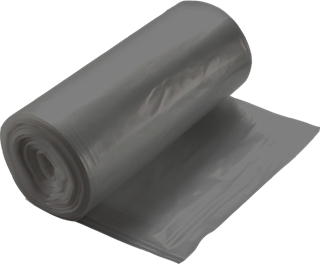 Picture of Gray Liners, 60 gal, 38 x 58, 1.5mil  10/10/100 cs, 81/pallet