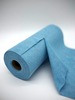 Picture of Microfiber Roll Towels Blue 12"x 12" Tear off 50 sheets/roll  12 rolls/cs