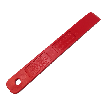 Picture of Red Celcon Sealant Gum Scraper 3/4 in. x 6 in. SOLD BY EACH