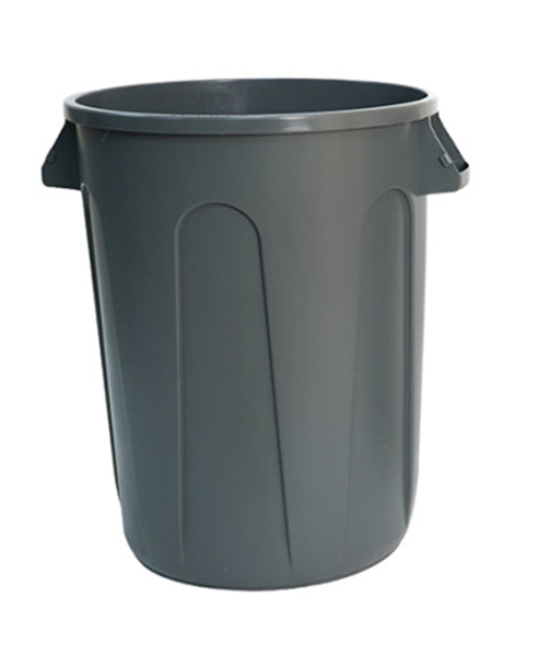 Picture of 44 Gallon Plastic Waste Container-Gray w/o Lid 4/Case (16/pallet)